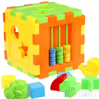 Дете На Детски Пластмасови Забавни Игри За Деца Играчка За Игра Във Формата На Животни Азбука Блок Куб