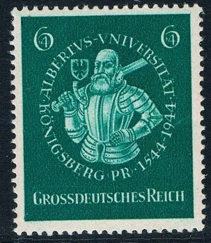 1 бр./компл. Нова Пощенска марка от Германия 1944 Година Пощенски марки Корнсбургского университет MNH