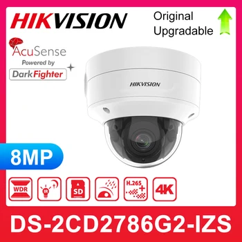 Оригиналната куполна мрежова камера Hikvision DS-2CD2786G2-IZS за подмяна на DS-2CD2785FWD-IZS POE IR 4K AcuSense с променливо фокусно разстояние