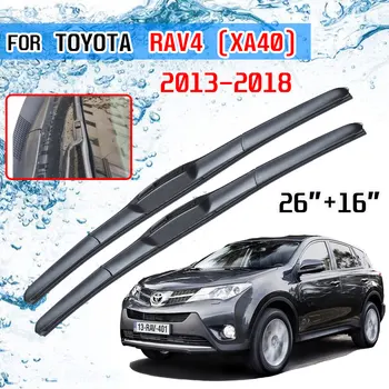 За Toyota RAV4 XA40 2013 2014 2015 2016 2017 2018 RAV 4 40 Аксесоари на Предното Стъкло на Предната Четки за Чистачки Четки Чистачка за Кола
