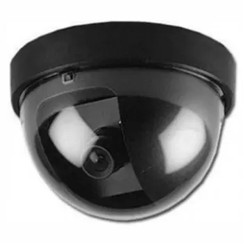 Имитация на охранителна Камера Фалшива Куполна Фалшив Камера Със Светкавица Led Лампа Камера за Наблюдение Монитор за наблюдение DJA88