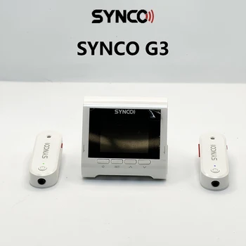 Synco G3 Професионален Безжичен Петличный Микрофон за Компютърна video studio Смартфон Телефон PC Преносим Аудио Микрофон
