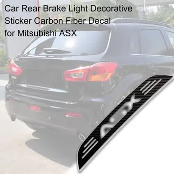 Стикер от Въглеродни Влакна с Декоративен Стикер на Задния стоп-Сигнал на Автомобила за Mitsubishi ASX