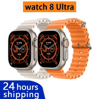 Новите Смарт Часовници Ultra Series 8 NFC Smartwatch За Мъже И Жени Bluetooth Разговори Безжична Зареждане на Фитнес Гривна HD Екран За Apple