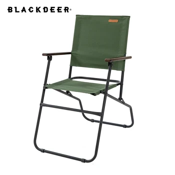 Blackdeer Туристически Столове За Високи Хора Сгъваем Стол Армейского Цвят Желязната Скоба За Пътуване Преносим Здрав Стол Мечка 120 КГ