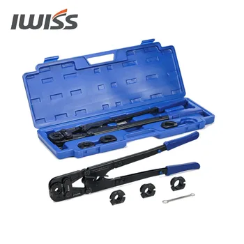 IWISS IWS-1632B Сгъваеми Дръжки за пресоване, инструменти с цифрови регулиране на налягането