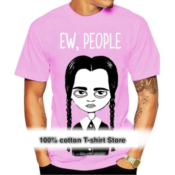 Мъжки t-shirt Ew People Wednesday Addams Версия Женска тениска