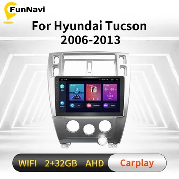 Авторадио 2 Din Android за Hyundai Tucson 2006-2013 10,1 Инчов Екран Кола Стерео GPS Навигация, FM Радио, Мултимедиен Плейър