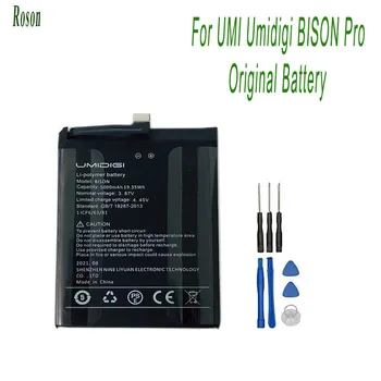 Roson за UMI Umidigi BISON Pro Батерия 5000 ма 100% на Нови Резервни Части, Аксесоари За Телефони, акумулаторни Батерии С Инструменти