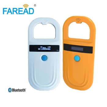 Bluetooth съвместим FDX-B гълъб пръстен мини преносим Ръчен 134,2 khz USB домашен любимец куче, домашни чипове скенер RFID четец на микрочипове