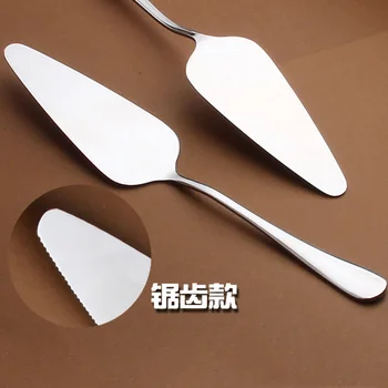 Инструменти за подложка висококачествен нож за пица и торта от неръждаема стомана лопата