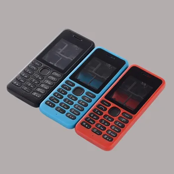 За Nokia 130 DS RM-1035 RM-1122 Нов Пълен Комплект Корпуса на мобилен телефон + английски/арабски клавиатура + Инструменти