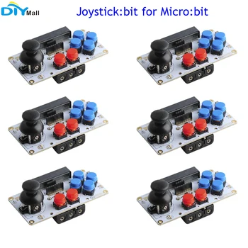 6 бр. Джойстика Microbit: bit Такса за Разширяване на Модул за Обучение за Деца Програмиране Обучение Интелигентни Играчки Подарък за BBC Micro: bit