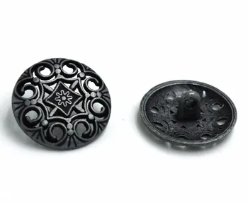 20pcs 21 мм Антични Метални Копчета С Надпис Модел Метални Копчета са Подходящи За Шиене на Копчета За Scrapbooking Занаяти