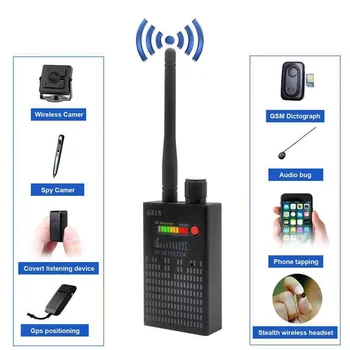 G318 Анти-Шпионски GPS Сигнал Обектив RF Тракер, Камера на GSM РАЗУЗНАВАТЕЛЕН Детектор за Грешки Анти-Скрита Камера GPS Тракер Безжичен Аудио Търсене на Грешки 1
