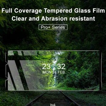 за Sony Xperia Pro-I Стъклена защитно фолио за екрана IMAK Pro + Версия с пълно покритие от закалено стъкло за Sony Xperia Pro-I 1