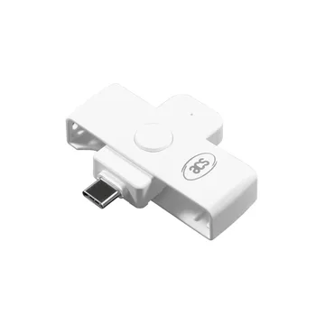 Четец на смарт-карти ACR39U-NF Pocketmate II (USB Type-C) За карти с памет CAC и PIV Thunderbolt 3, SLE4442 SLE4428 AT24C64 2