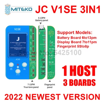JC V1SE Програмист Точков Проектор Фоточувствительный Оригиналния Цветен Сензорен Strike Батерия Четец на Пръстови Отпечатъци SN за 7 8 8P X 11 12 2