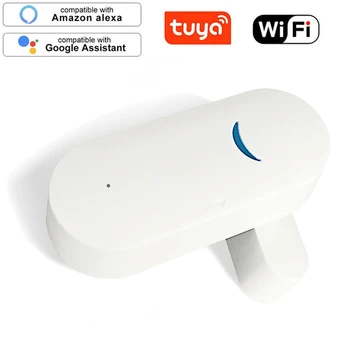 WiFi Сензор Врати Детектор Умен Безжичен Сензор за Прозорци Алармена система в реално време, Съвместим с Алекса Google Assistant 2