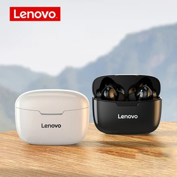 100% Оригинални Слушалки Lenovo XT90 TWS Bluetooth Безжични Слушалки Спортни Водоустойчиви Слушалки с Микрофон Слушалки намаляване на шума 2