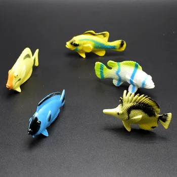 12 цветни тропическите океански риби риби-ангели декоративни риби модел играчки моделиране на риба колекция от играчки подарък 2