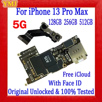 Чист icloud За iPhone 13 Pro Max дънна Платка Поддържа актуализация на IOS и 4G/5G 100% Оригинална Разблокированная логическа такса С/Без идентификатор на лицето 2