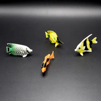 12 цветни тропическите океански риби риби-ангели декоративни риби модел играчки моделиране на риба колекция от играчки подарък 3
