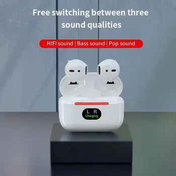 Pro5S Plus Безжична Спортни Слушалки Tws Мини Bluetooth слушалки Слушалки за игри на слушалки handfree с Микрофон За смартфон 3