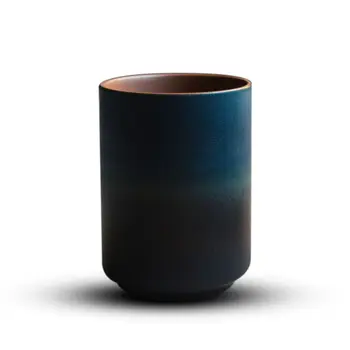 Груба керамика в японски стил е голяма чаша за вода майстор-чаша чаша вода чаена чаша ресторанная печка става просто преливане 4
